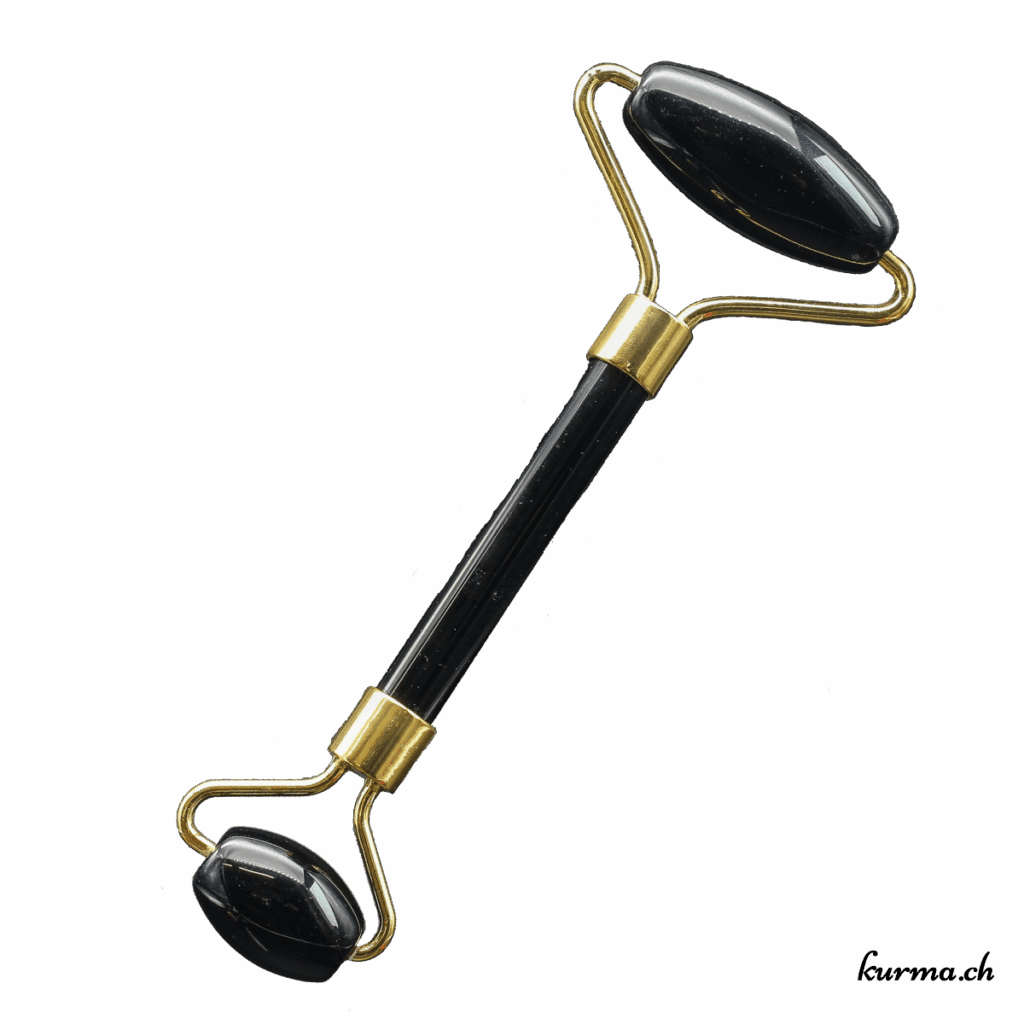 Rouleau de massage Obsidienne